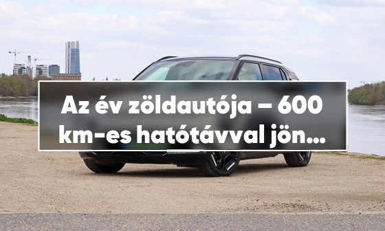 Az év zöldautója – 600 km-es hatótávval jön a Kia EV3